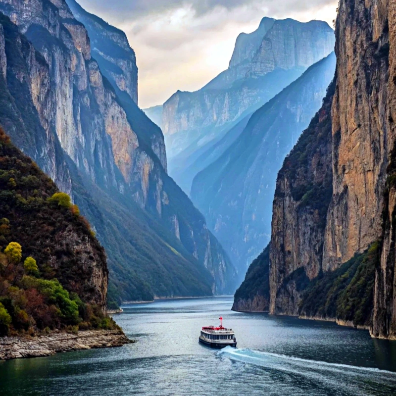 The magnificent painting of the Yangtze River and the poetry of cities along the coast