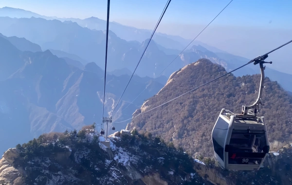The swordsmanship Duel on Mount Hua and the Roaring of the Yellow River